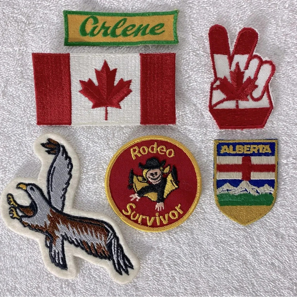 Bundle Of Vintage Patches x10 - Picture 2 of 6